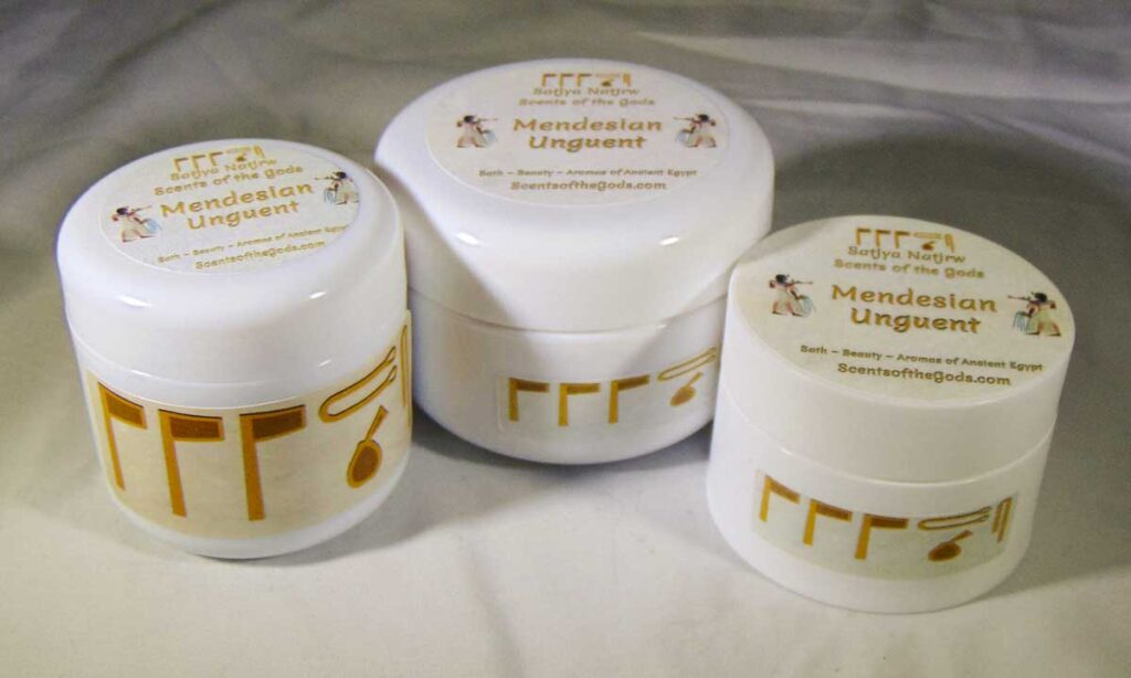 Mendesian Solid Unguent— Ancient Egyptian Sacred Perfume Balm