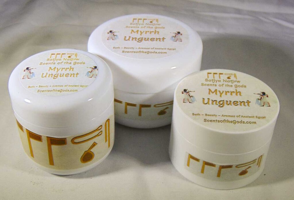 Myrrh Solid Unguent – Sacred Resin Perfume Balm