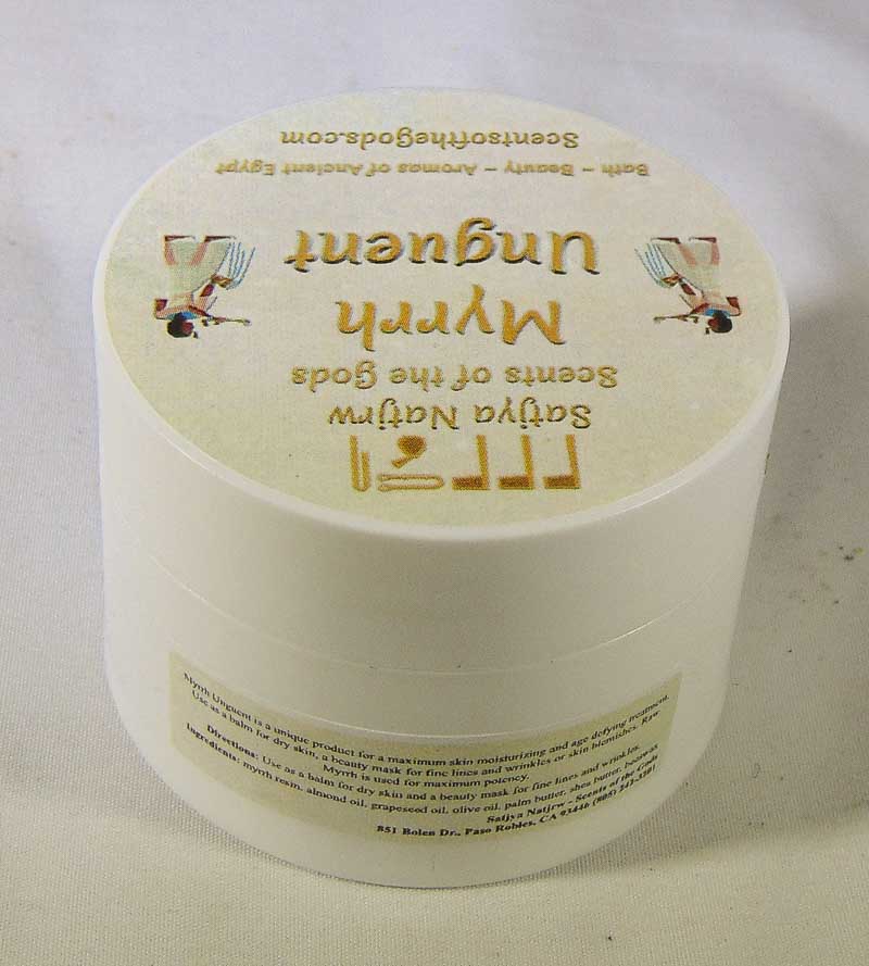 Myrrh Solid Unguent – Sacred Resin Perfume Balm - Image 3