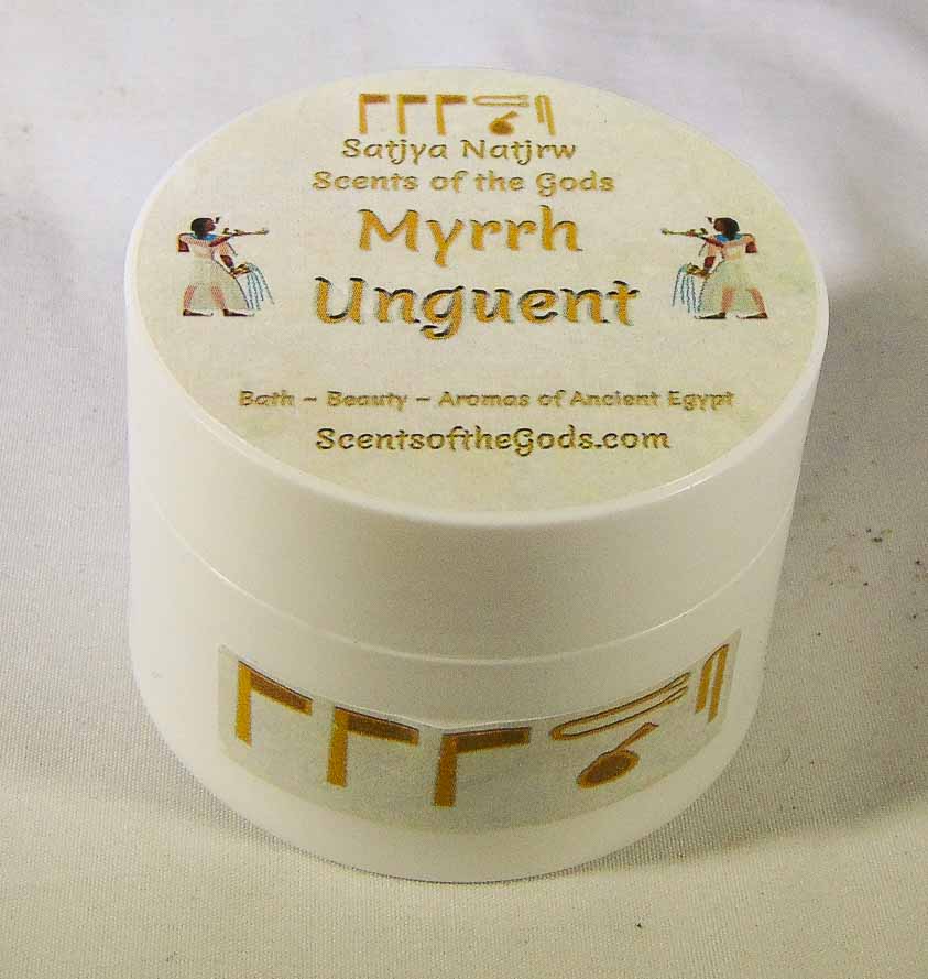 Myrrh Solid Unguent – Sacred Resin Perfume Balm - Image 4